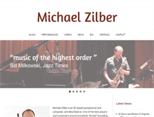 Tablet Screenshot of michaelzilber.com
